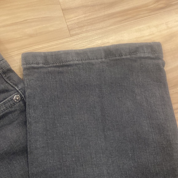 Urban Star grey denim five pocket riveted jeans, Cotton/spandex blend. - Picture 4 of 4